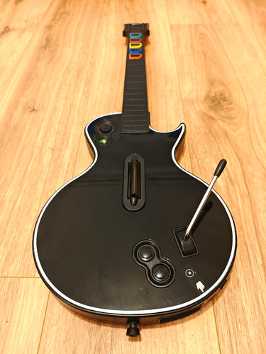 Xbox 360 guitar hero - 360, black