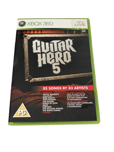Guitar hero microsoft xbox - guitar, 5