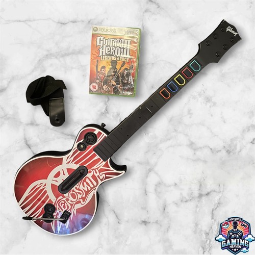 Xbox 360 guitar hero aerosmith - xbox,