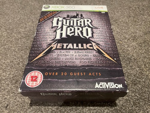 Guitar hero metallica xbox - metallica,