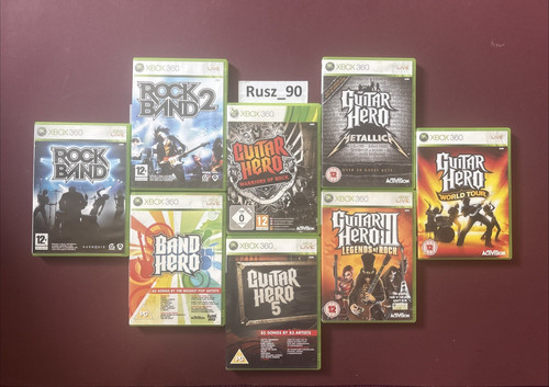 Guitar hero rock band xbox - guitar,