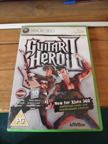 Guitar hero xbox 360 game - guitar,