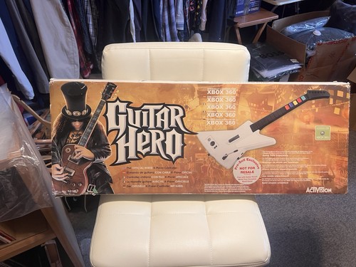 New xbox 360 guitar hero - xbox,