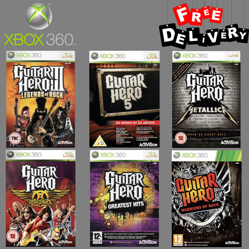Guitar hero games xbox 360 - guitar,