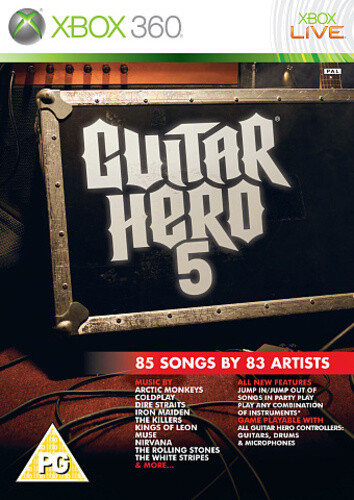 Guitar hero - guitar, (xbox