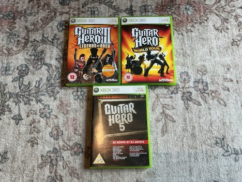 Xbox 360 guitar - hero,