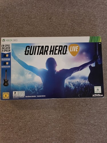 Xbox 360 guitar hero live - guitar,