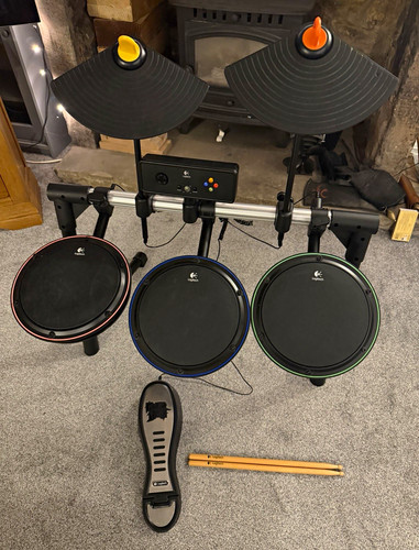 Rare logitech guitar hero - logitech,