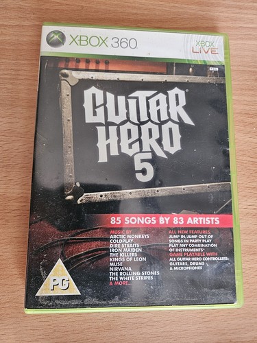 Guitar hero microsoft - guitar, 5