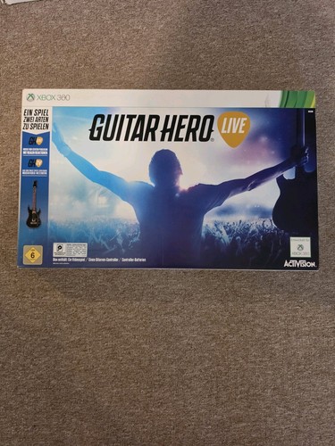 Xbox 360 guitar - hero, live